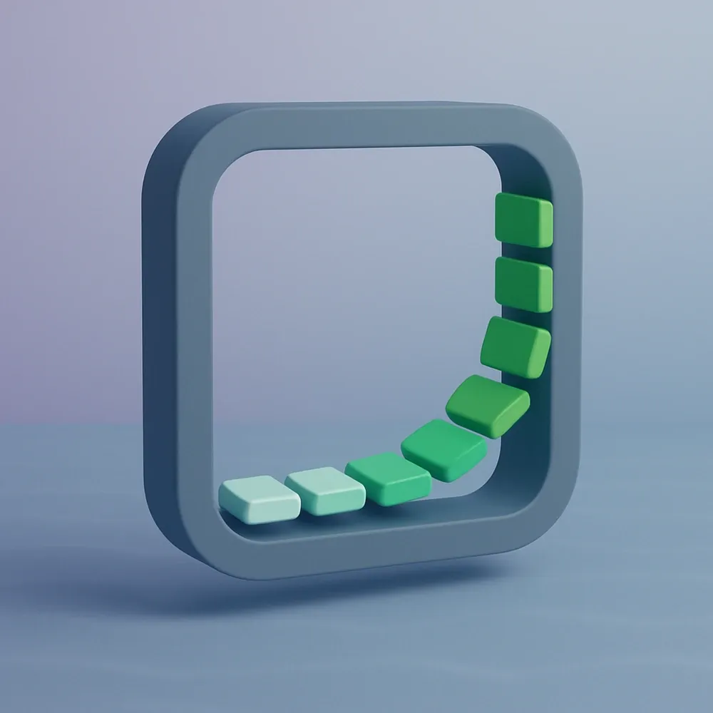 Business professionals analysing AI ROI data on charts and graphs