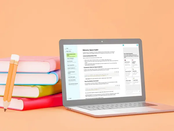 CodeKit™ AI programming tutor interface showing interactive coding lesson