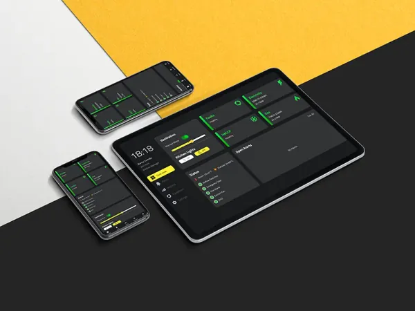 Kioti kitchen management system IOT application interface
