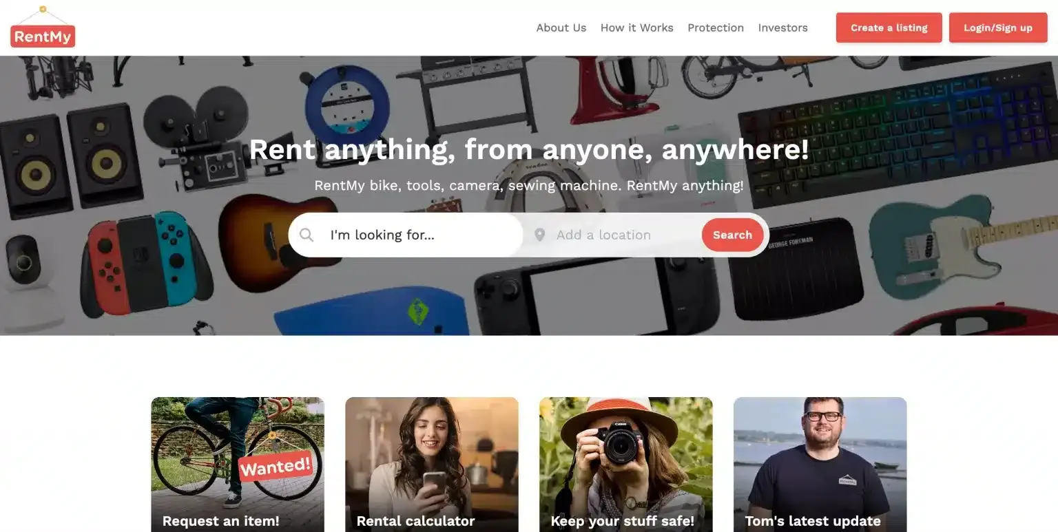 RentMy Platform Rescue: From Failure to 6-Figure Funding