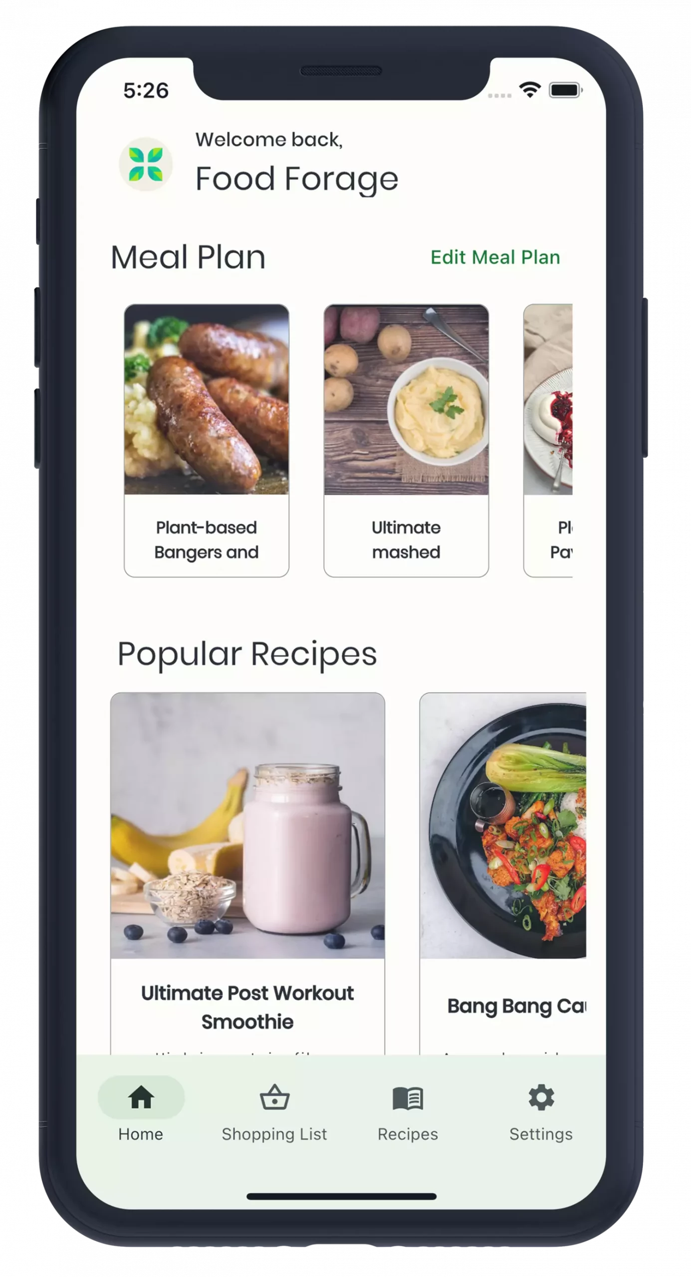 Sustainable Recipe Explorer